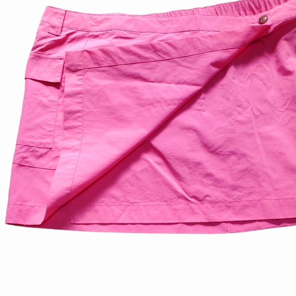 Women's High-Rise Cargo Mini Skirt Future Collective Pink Size 28 NWT - Picture 5 of 9